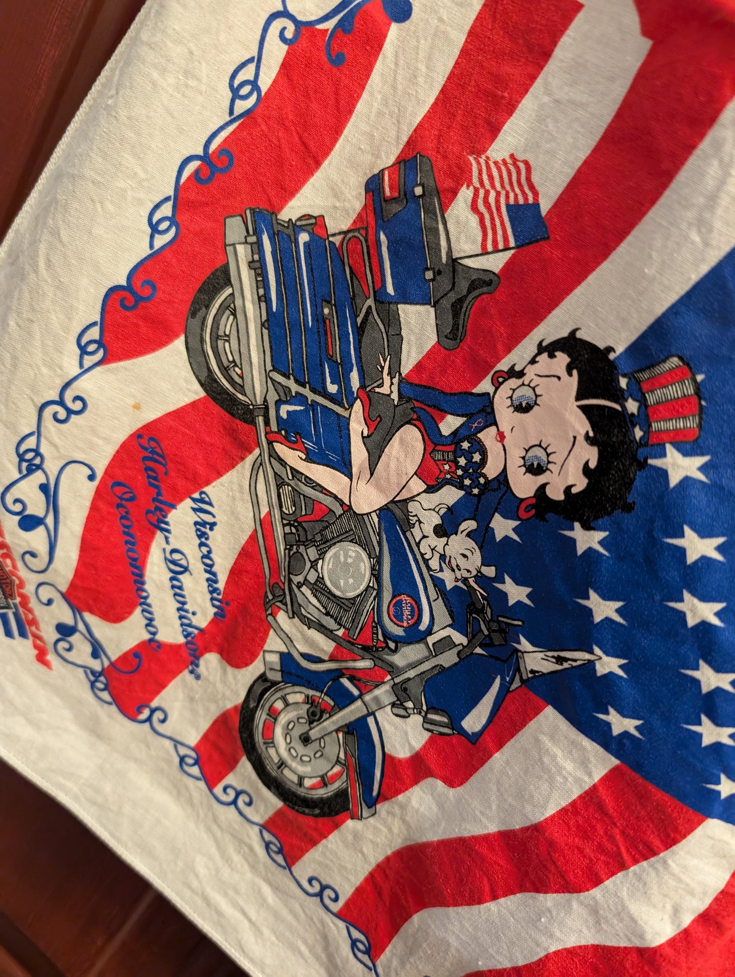 Betty Boop Biker Bandana 2002