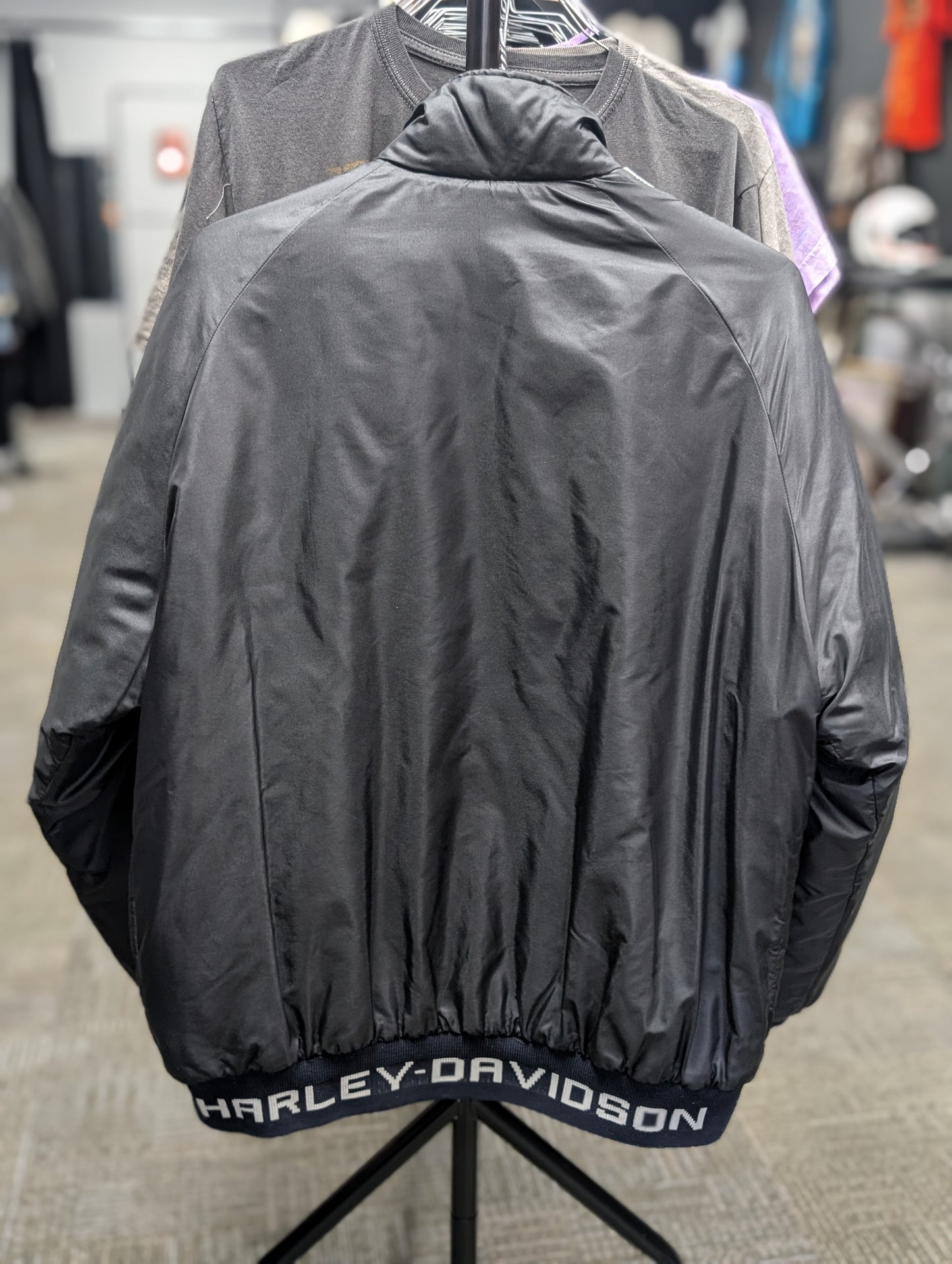 90s vintage Harley Davidson Nylon Jacket size Men's XLarge