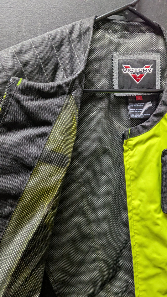 New Victory Military Vest unisex safety yellow-Med