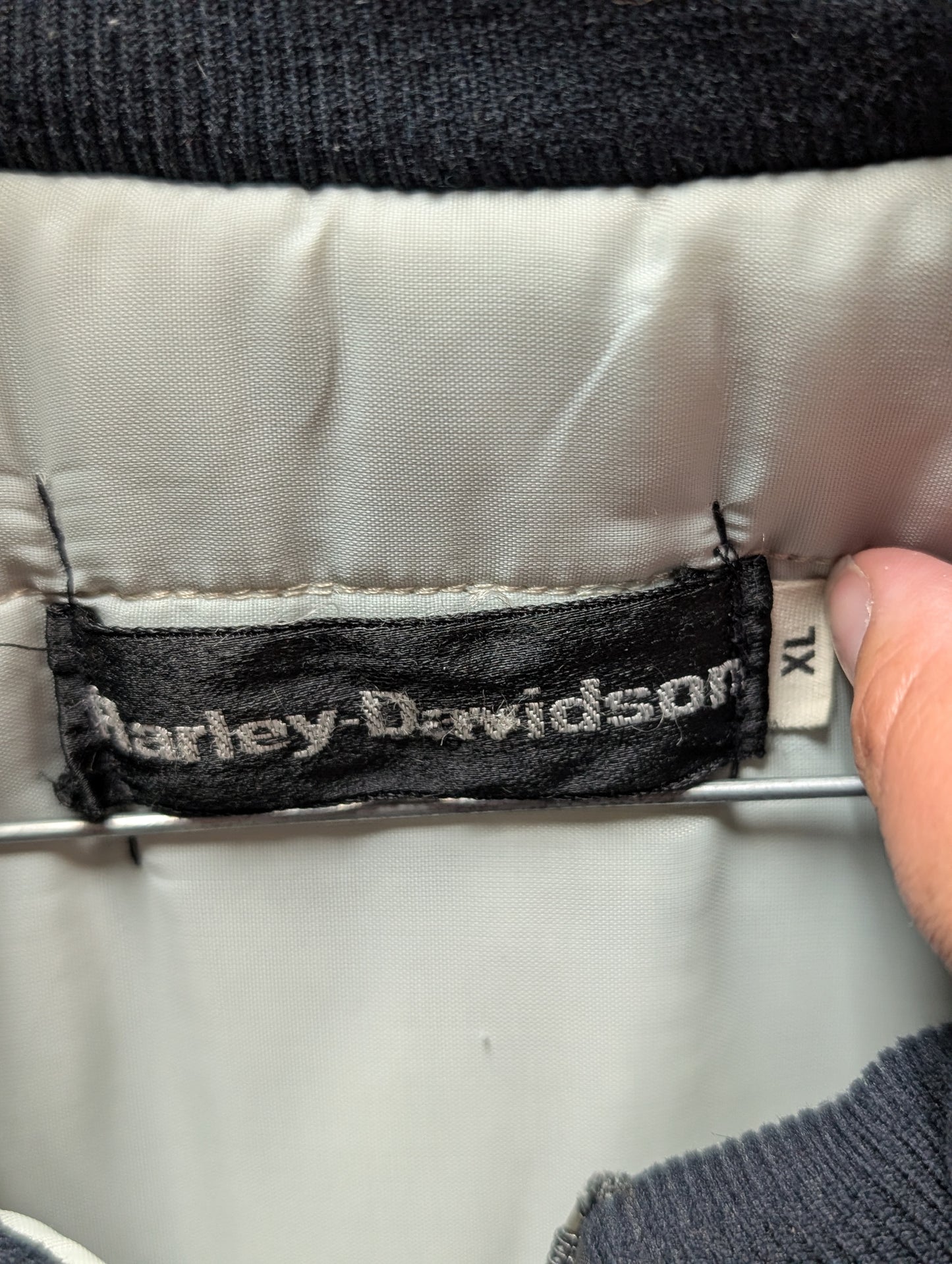 90s vintage Harley Davidson Nylon Jacket size Men's XLarge