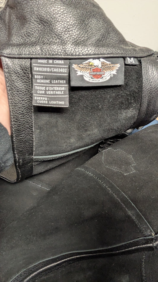 Woman's Harley Davidson Leather Chaps