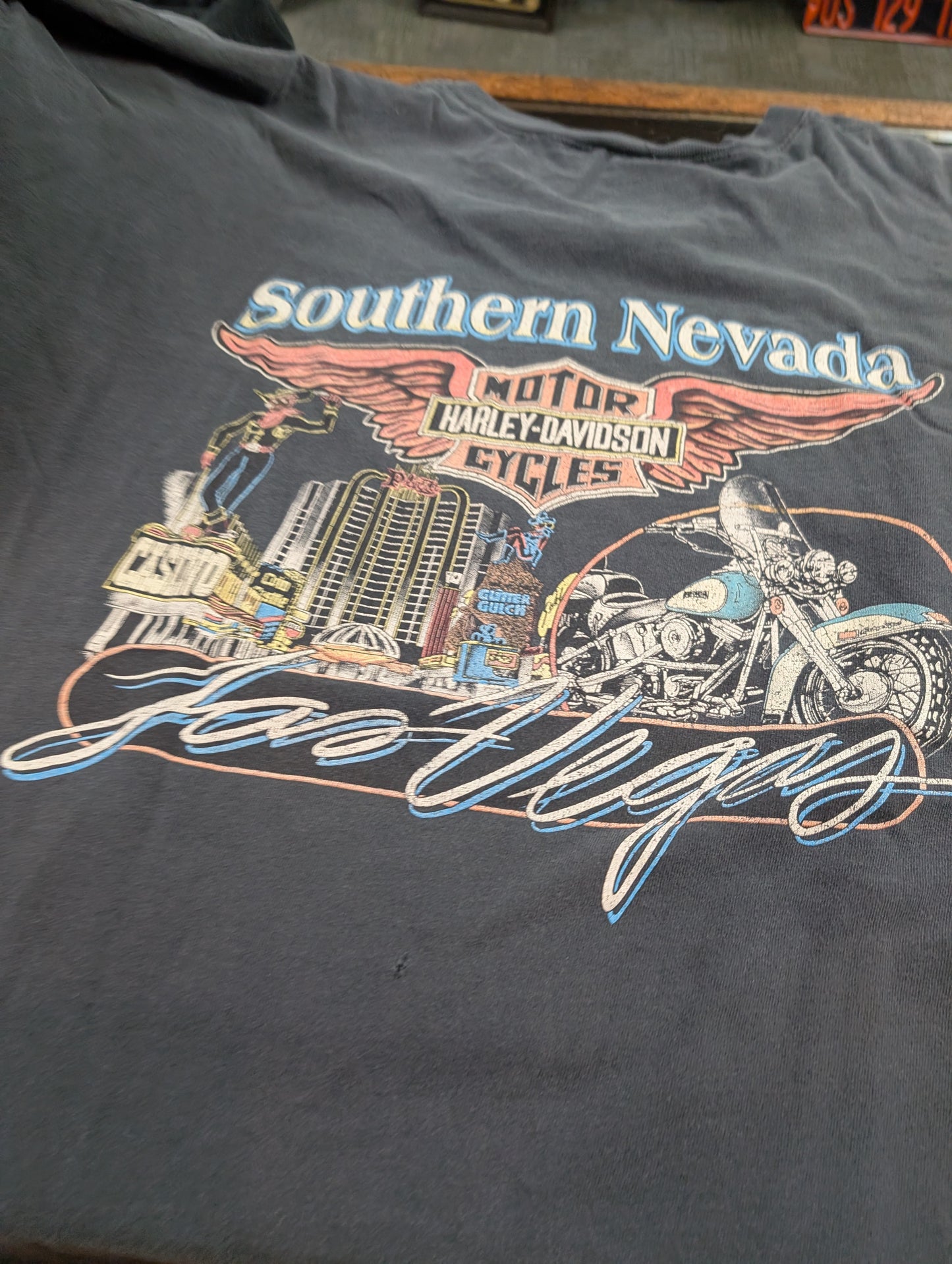 1996 Harley Shirt Las Vegas 4x