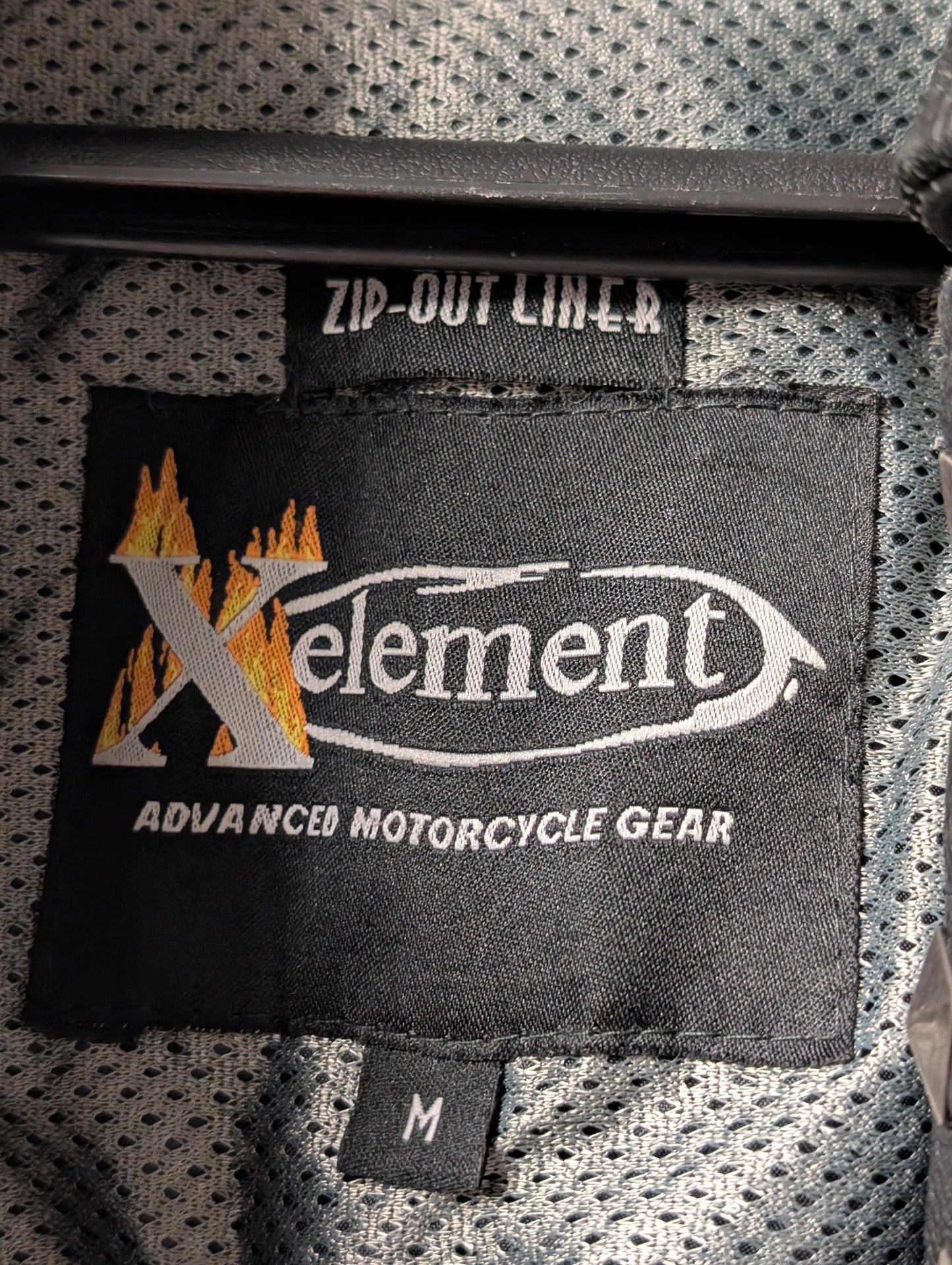 Xelement Medium Motorcycle Jacket with Studs for women