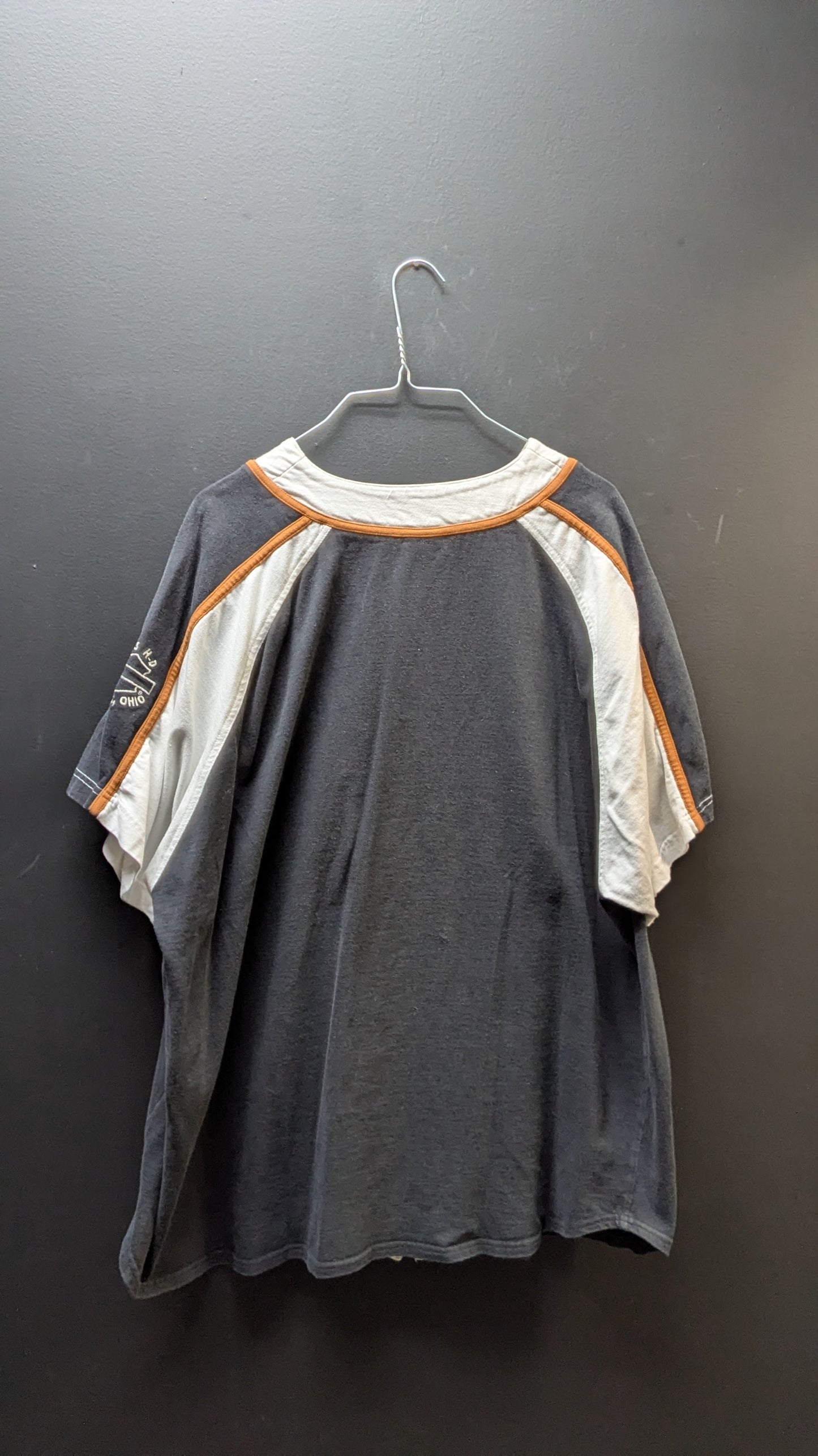Harley-Davidson Baseball Style Short Sleeve Button-up