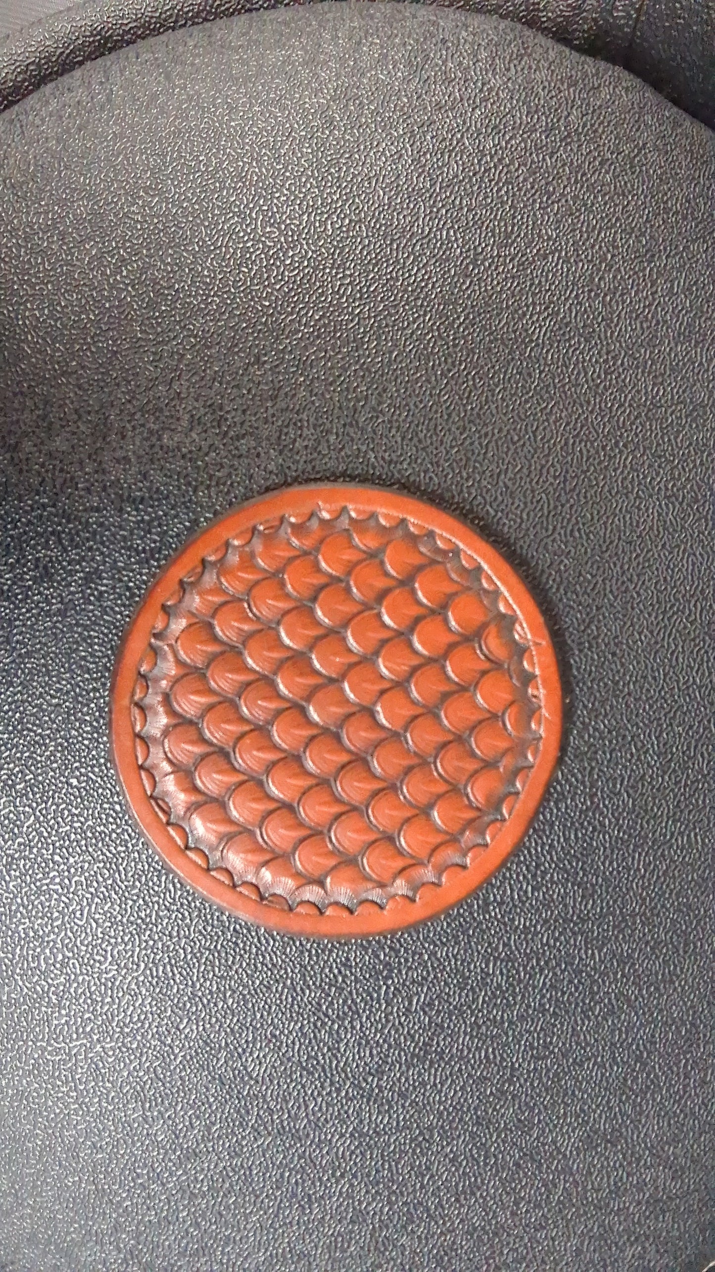 Custom Leather Coaster