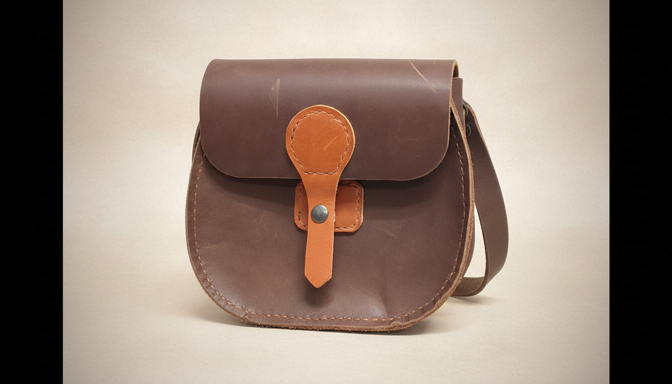 Locally Made Handcrafted Leather Shoulder Bag