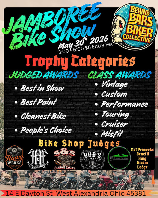 Get Ready for the Jamboree Bike Show Tomorrow in Downtown West Alexandria