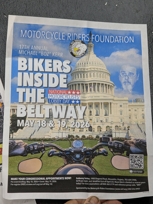 May 18–19, 2026 | Bikers Inside the Beltway Heads to Washington, D.C.
