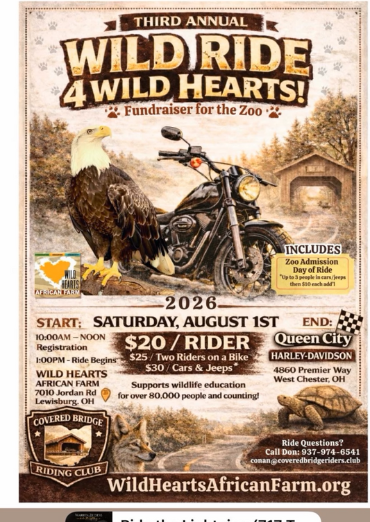 Wild Ride 4 Wild Hearts – August 1st, 2026