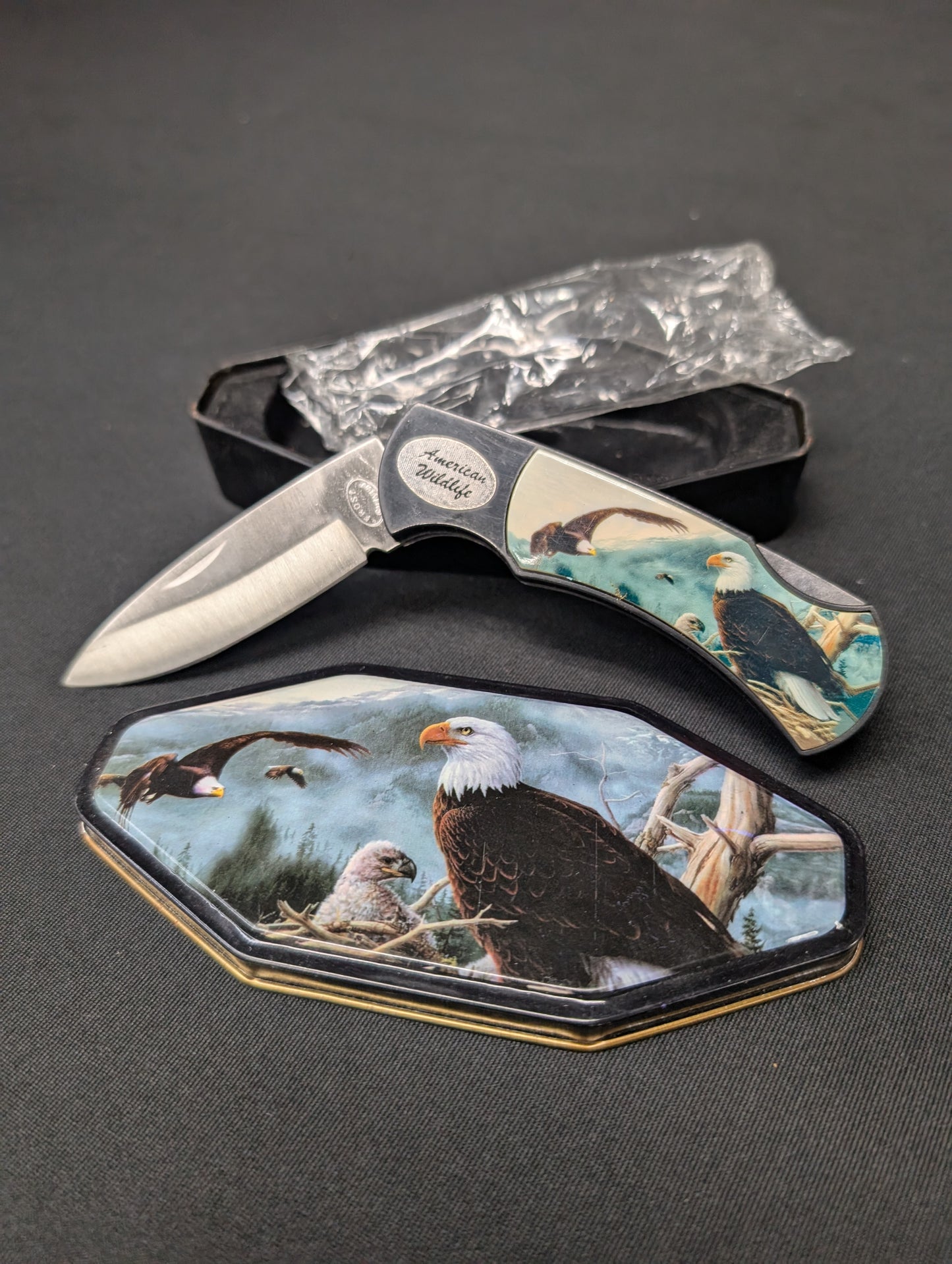 Eagle 🦅 knife in Tin