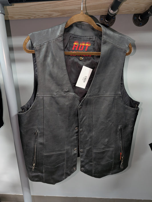 4x leather vest