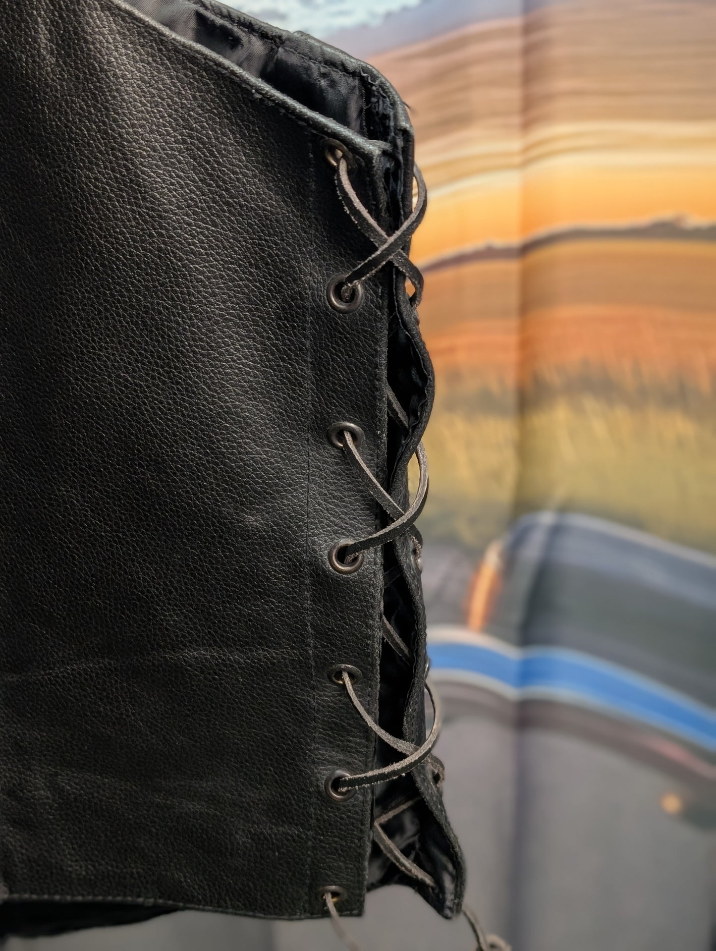 Event brand Leather Vest 3x