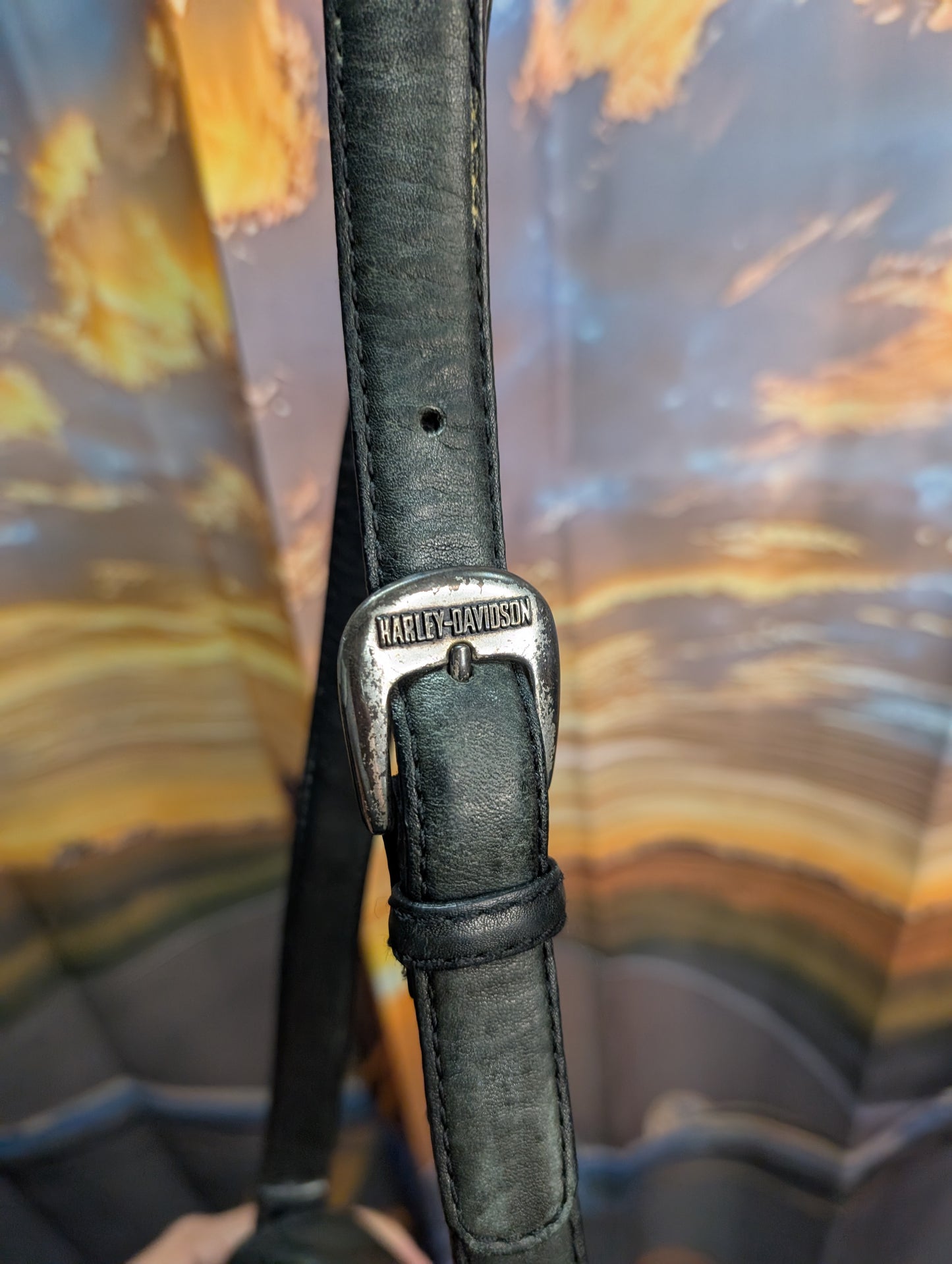 Black Harley-Davidson purse