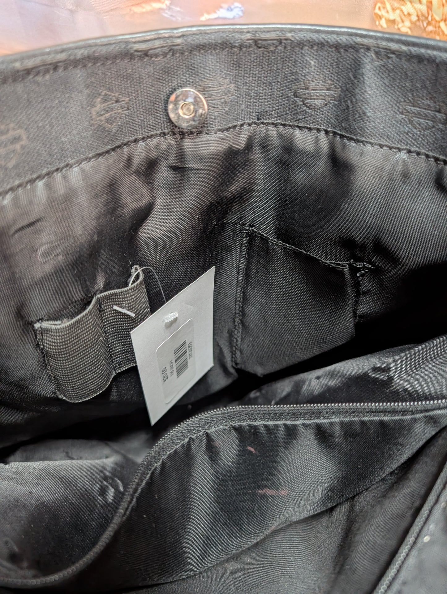 Black Harley Davidson shoulder bag