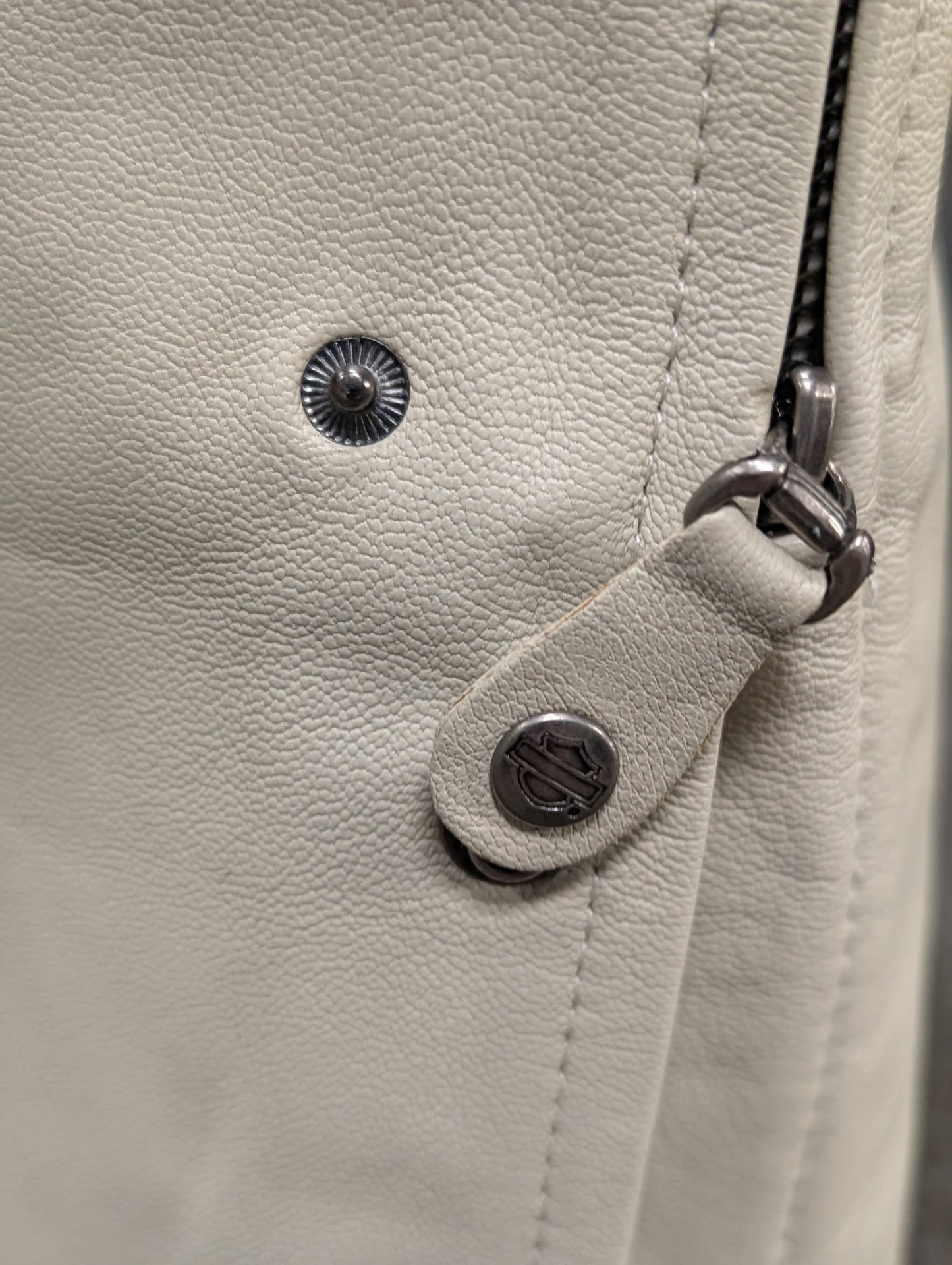 Women's Cream Colored Harley Davidson Chaps