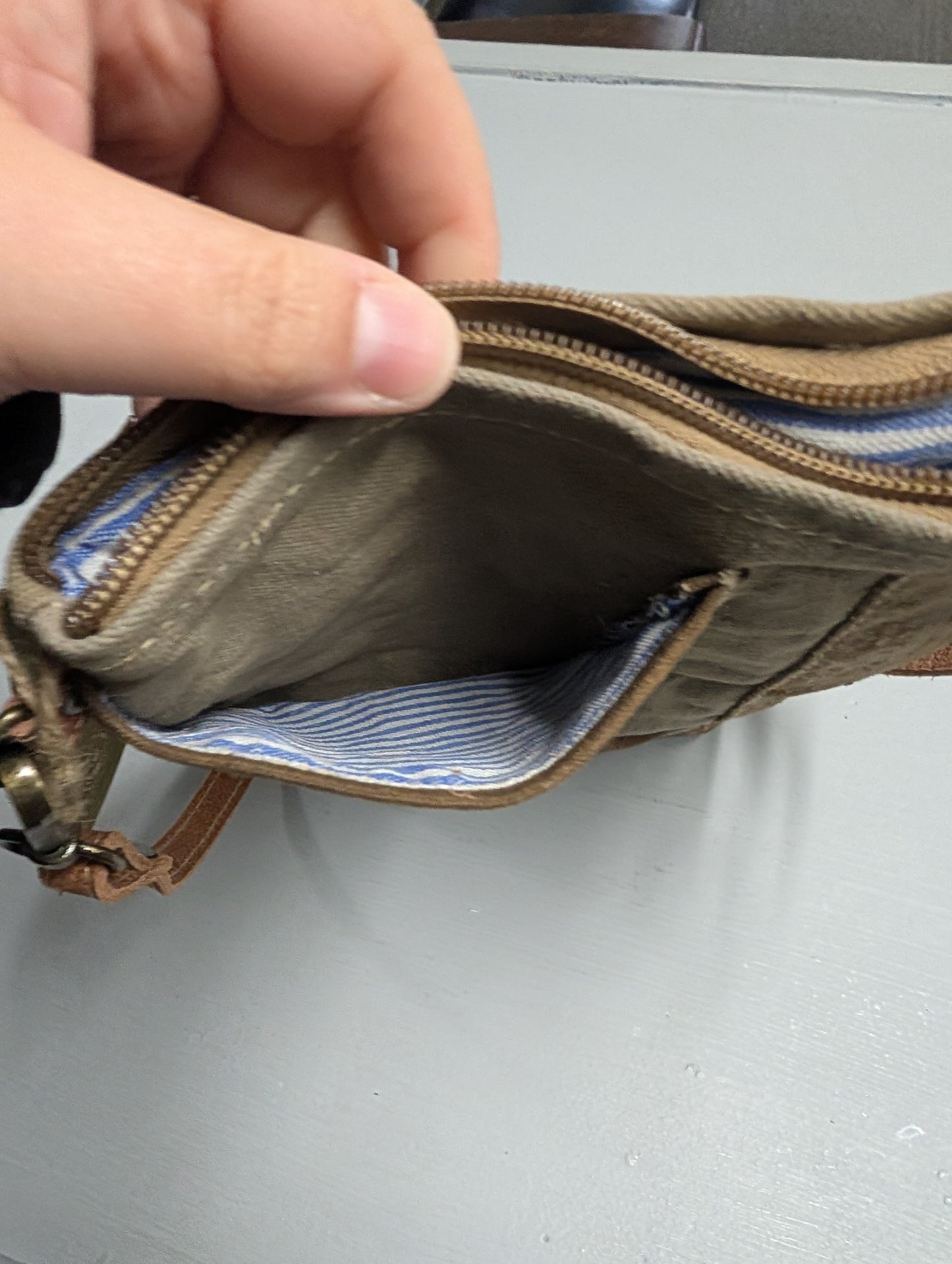 Usa vintage passport bag
