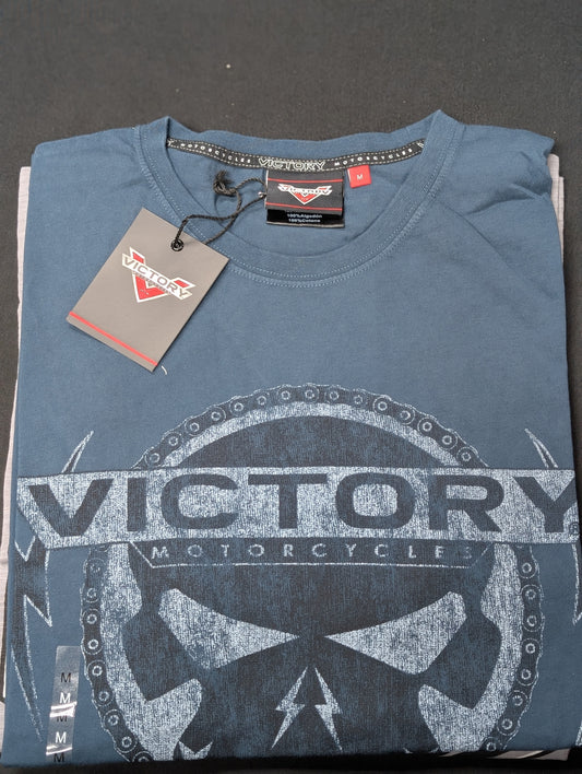 Men's Short sleeve blue bolt T-Shirts size medium new old stock