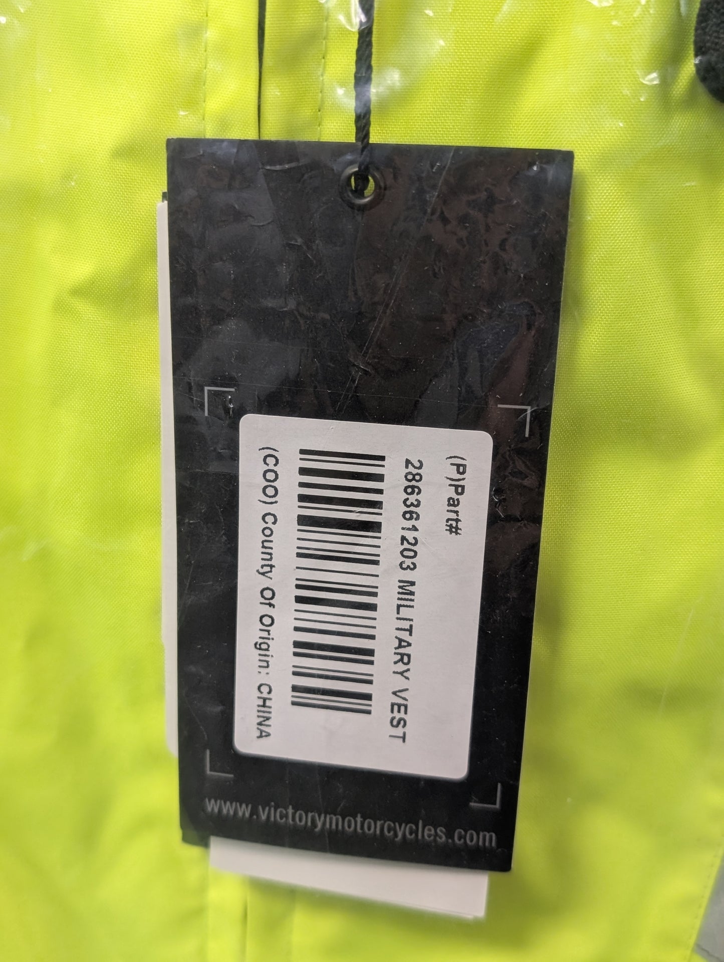 Victory reflective vest. New old stock