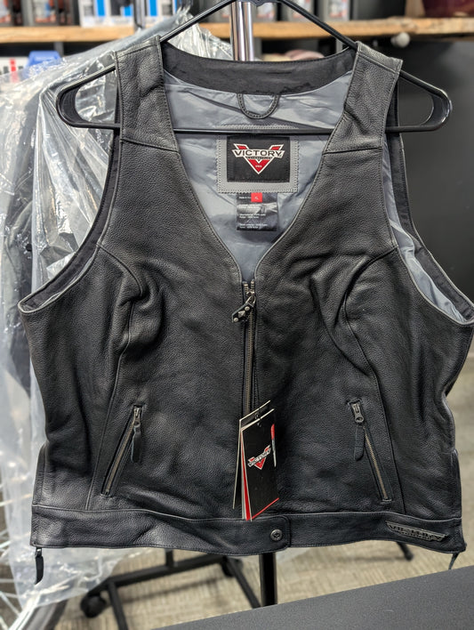Victory Motorcycle Women's Leather Vest