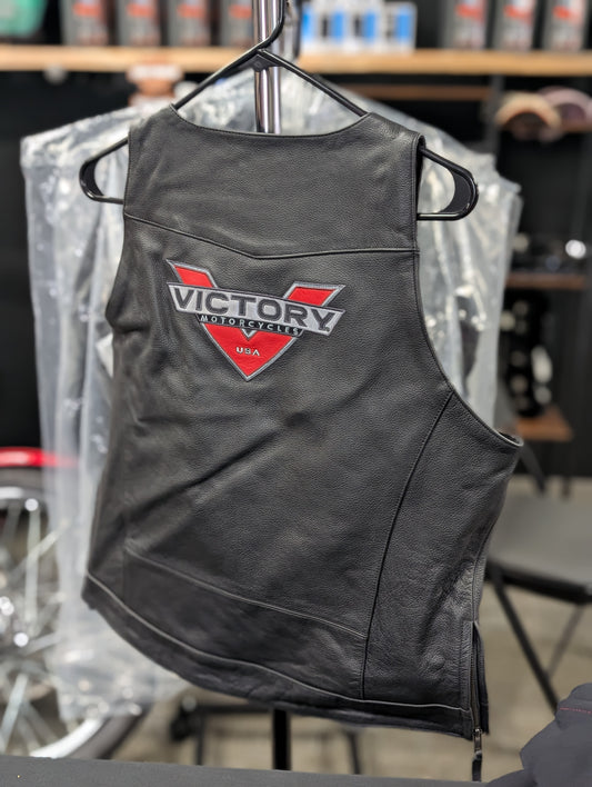 Victory Women's Leather Vest