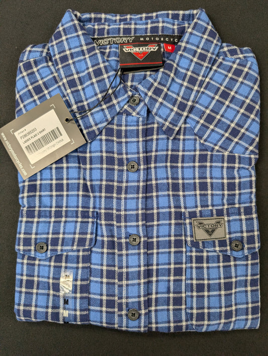 Victory Women's Plaid 2 Shirt (Flannel) New old Stock Medium