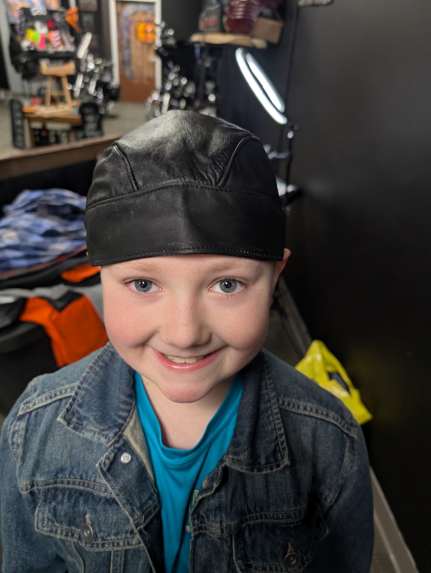 Leather Bandana