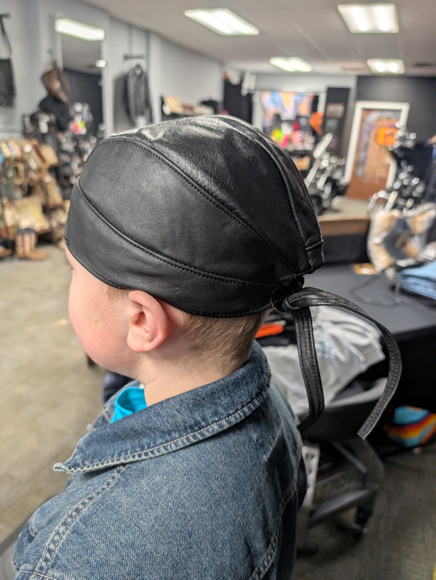 Leather Bandana