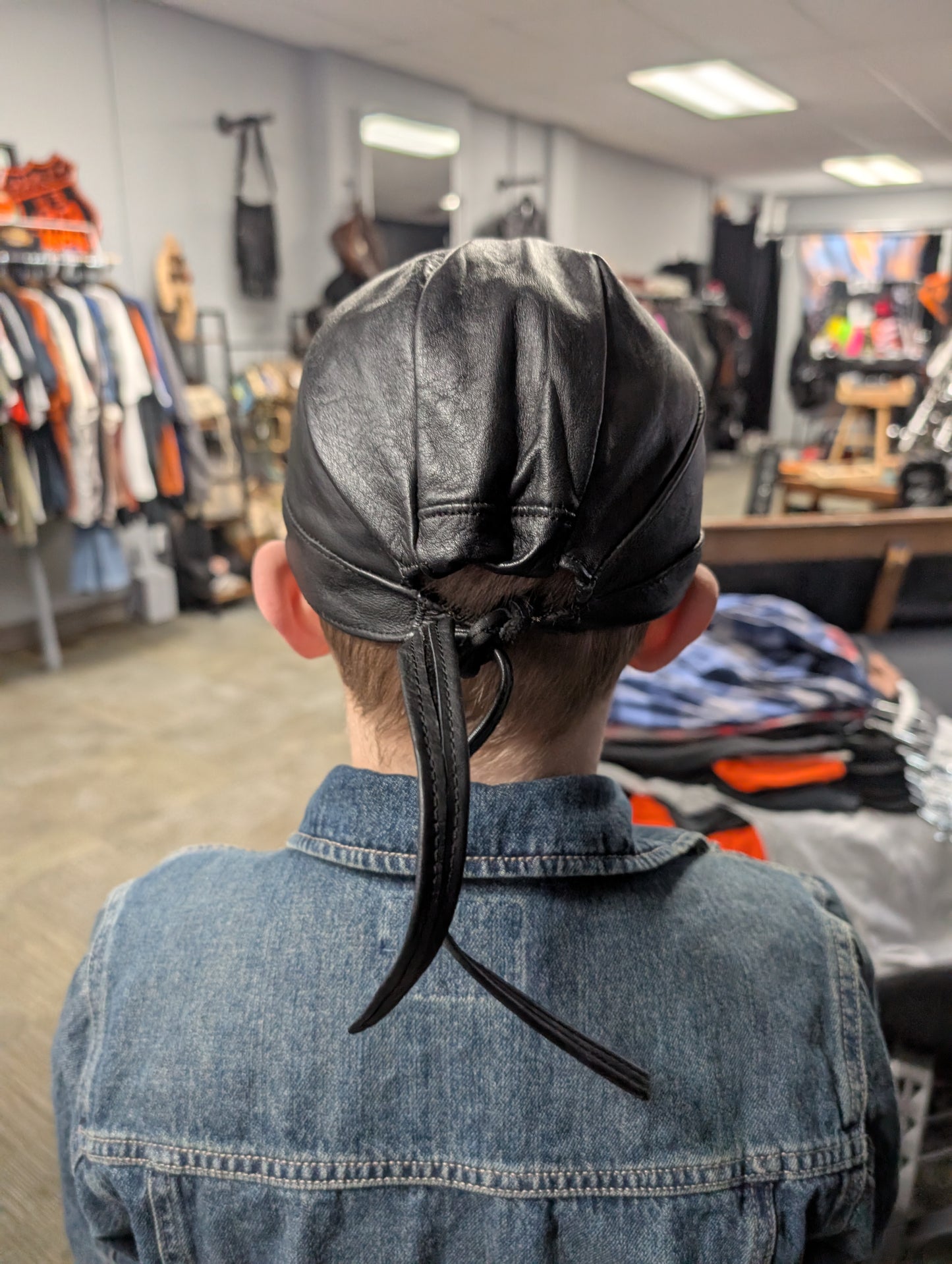 Leather Bandana