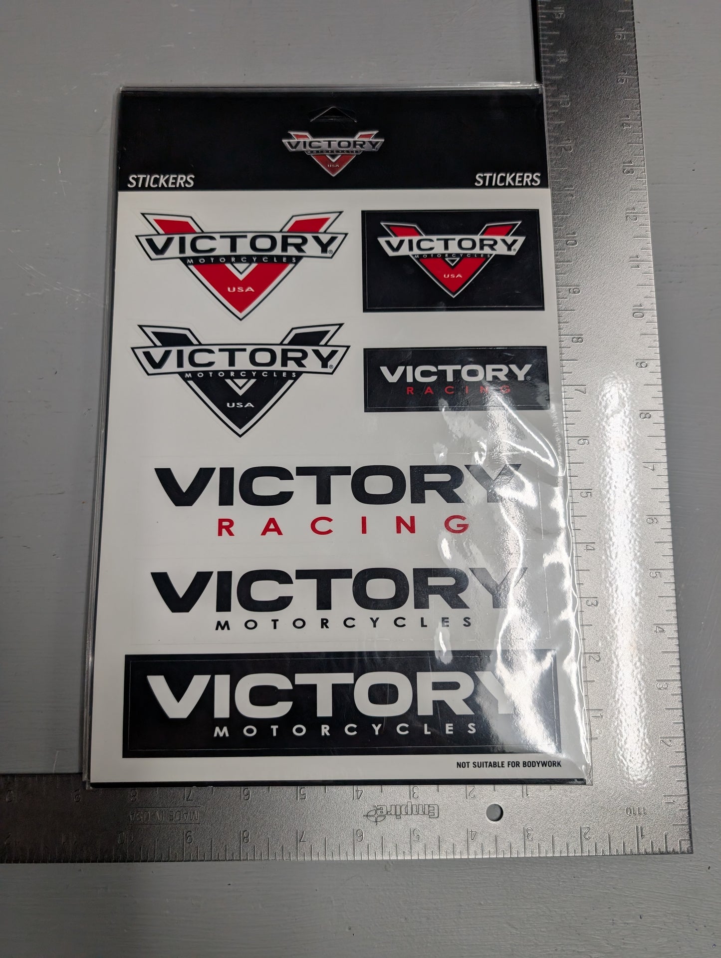 Victory Sticker Decal Pack