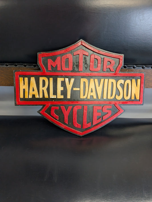 3d Harley sign