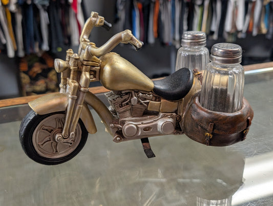 Motorcycle Salt and pepper shaker