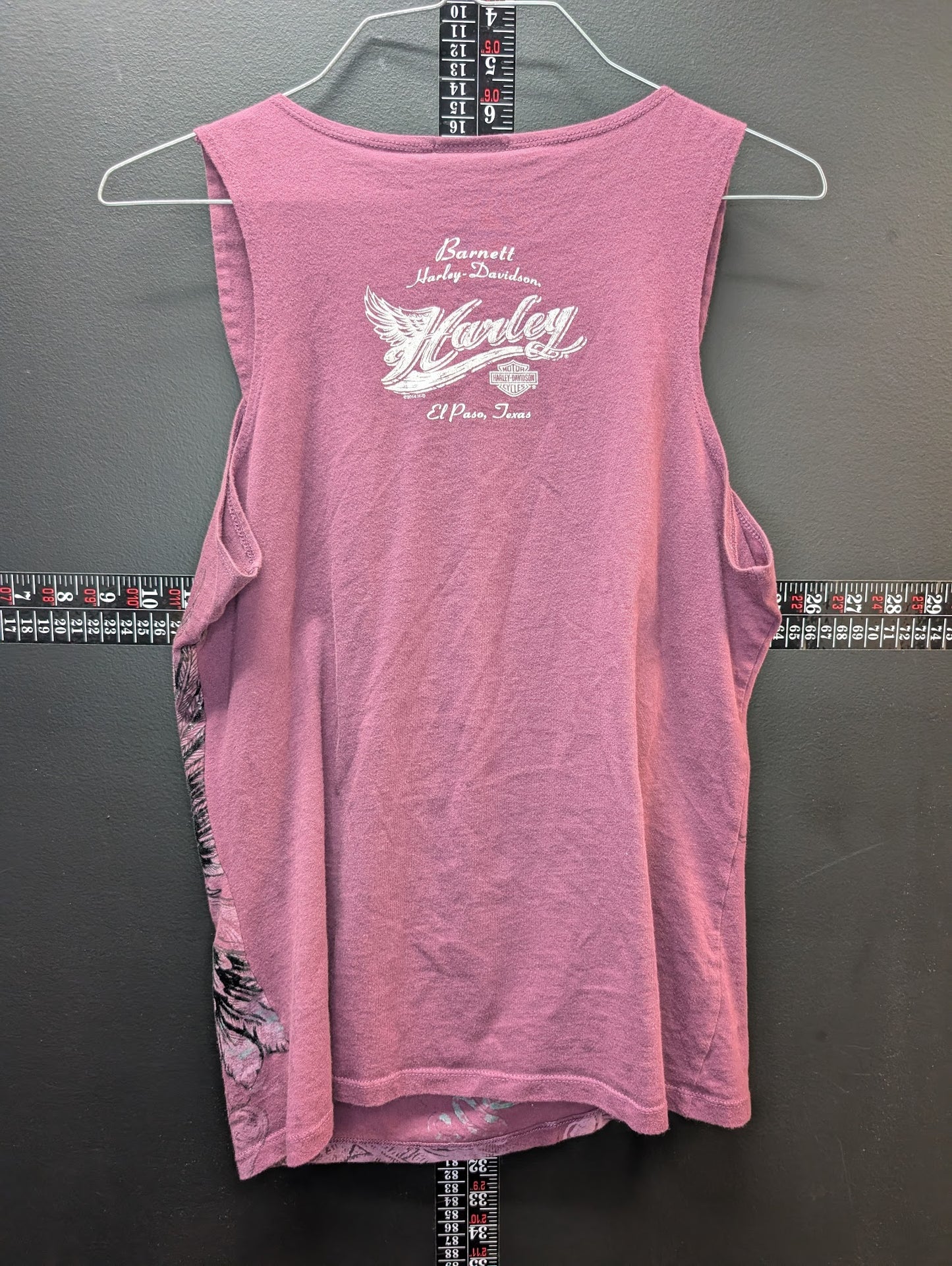 Harley-Davidson Women’s Pink Eagle Graphic Tank Top Barnett El Paso Texas