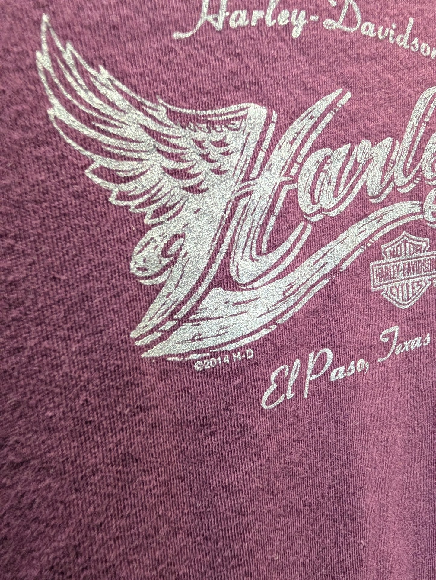 Harley-Davidson Women’s Pink Eagle Graphic Tank Top Barnett El Paso Texas