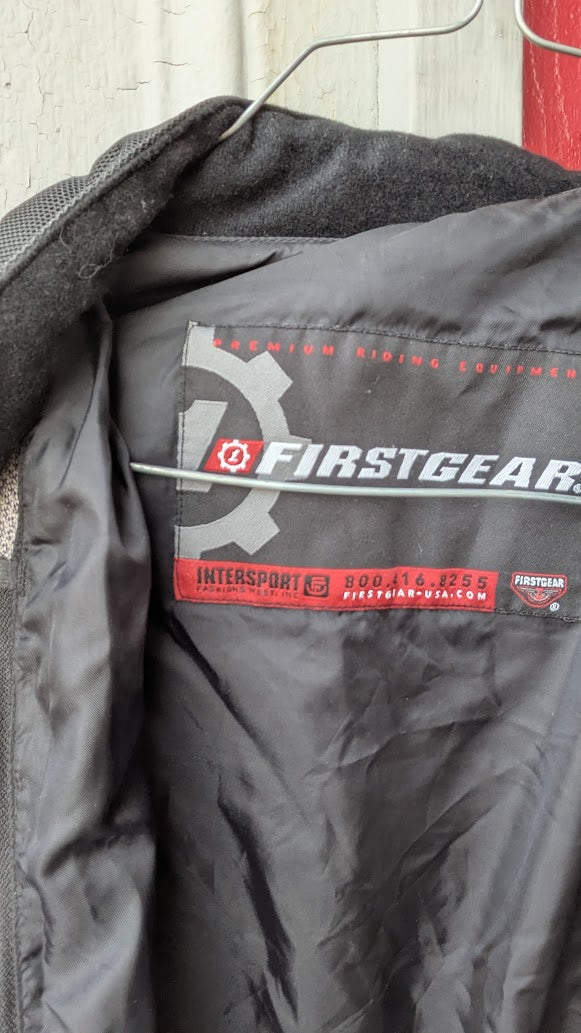 FirstGear Mesh Riding Jacket – Blue/Black – Armored
