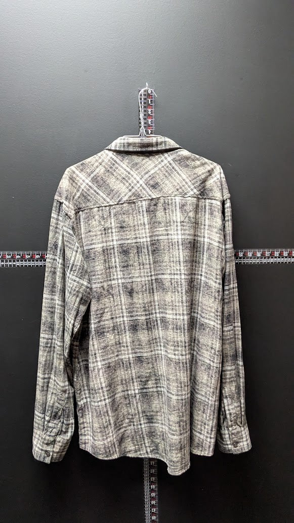 H Bar C Plaid Button-Up – 2XLT (Tall Fit)