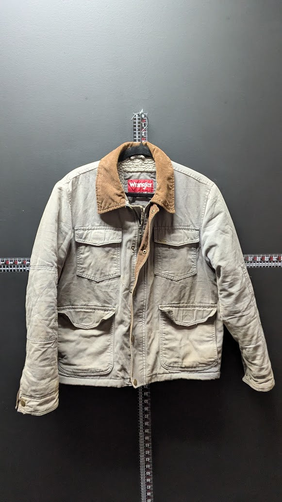 Wrangler Sherpa-Lined Work Jacket – Size Small