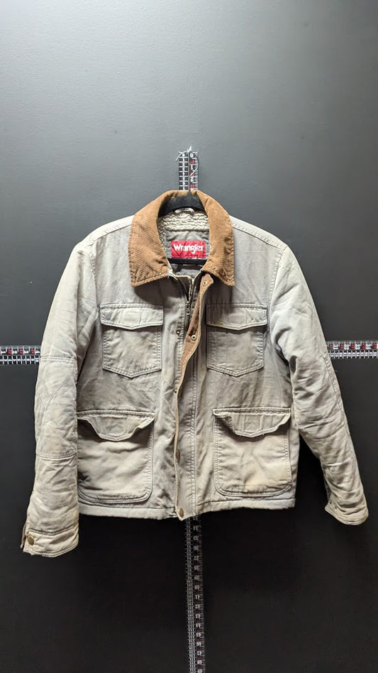 Wrangler Sherpa-Lined Work Jacket – Size Small