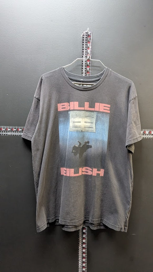 Billie Eilish “Hit Me Hard and Soft” Target-Exclusive Graphic T-Shirt – Faded Black – Size XL