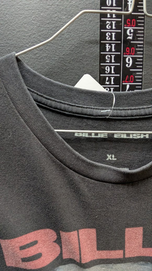 Billie Eilish “Hit Me Hard and Soft” Target-Exclusive Graphic T-Shirt – Faded Black – Size XL