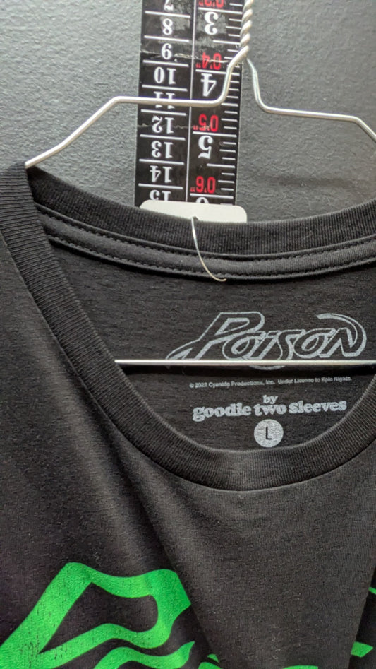 Poison Band Tshirt Nothin But A Good Time T-Shirt Black Size Large