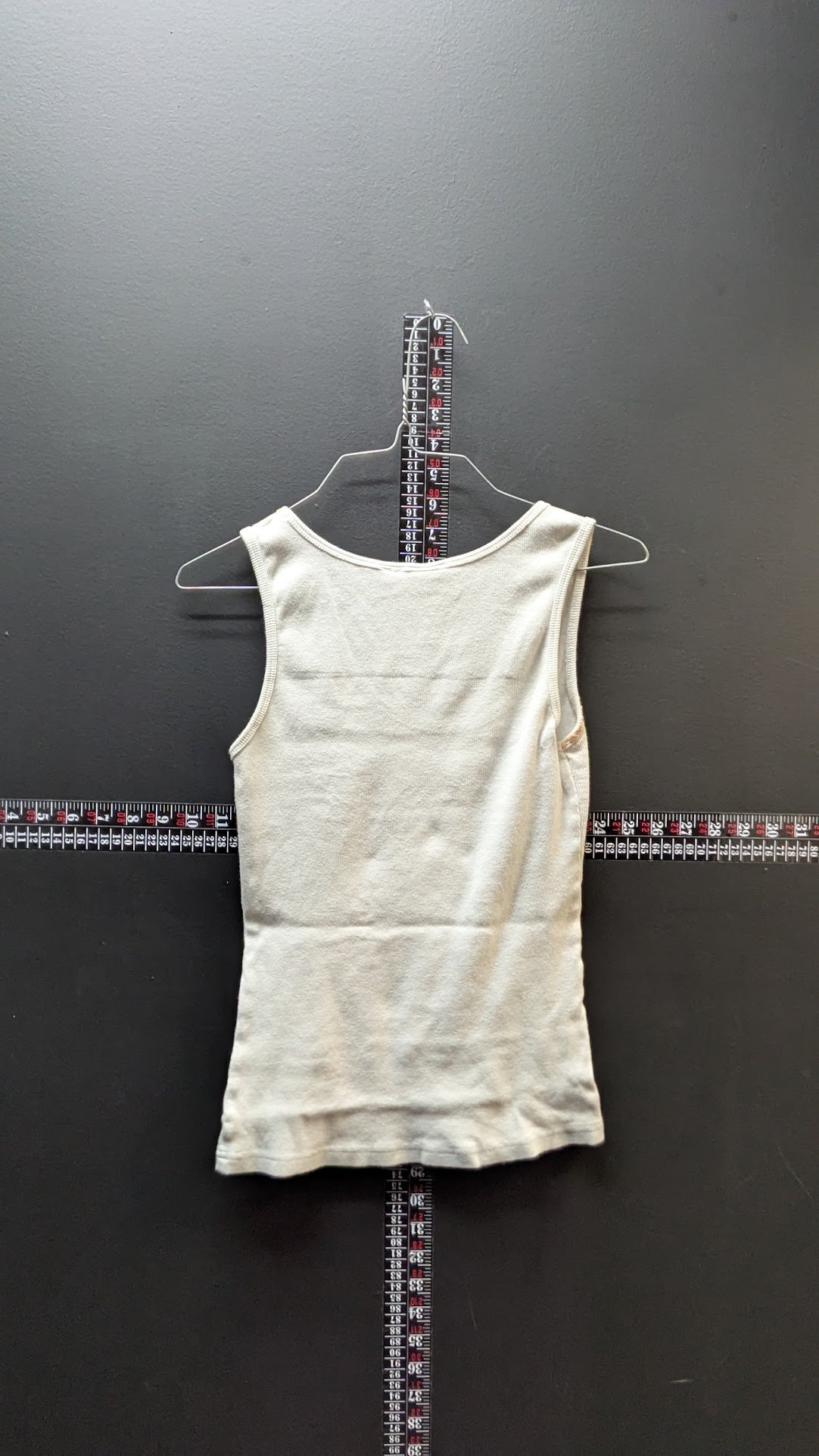 Vintage Lulumari White Ribbed Tank Top - Beaded & Embroidered Winged Skull Floral Graphic - Y2K Boho Rockstar