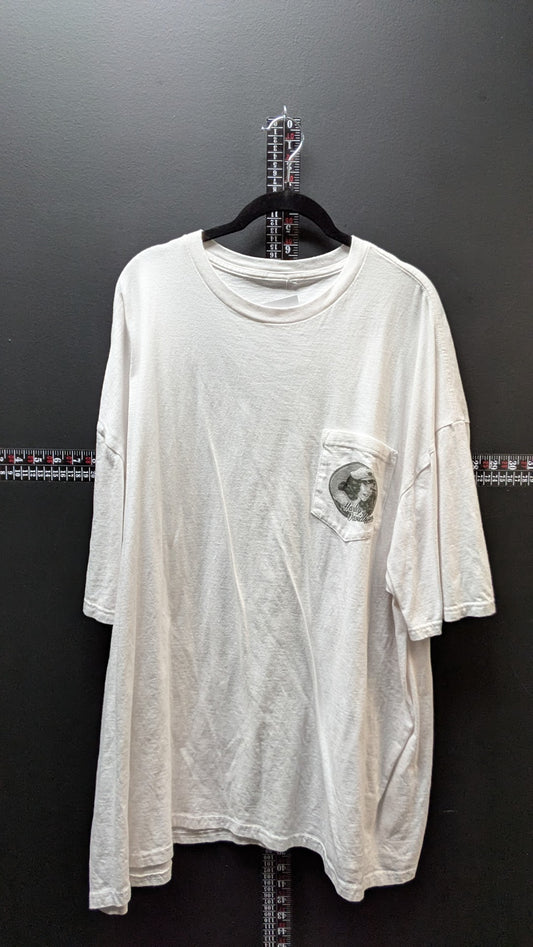 Vintage Harley-Davidson Mountain Creek Dalton GA Pocket T-Shirt White 3XL