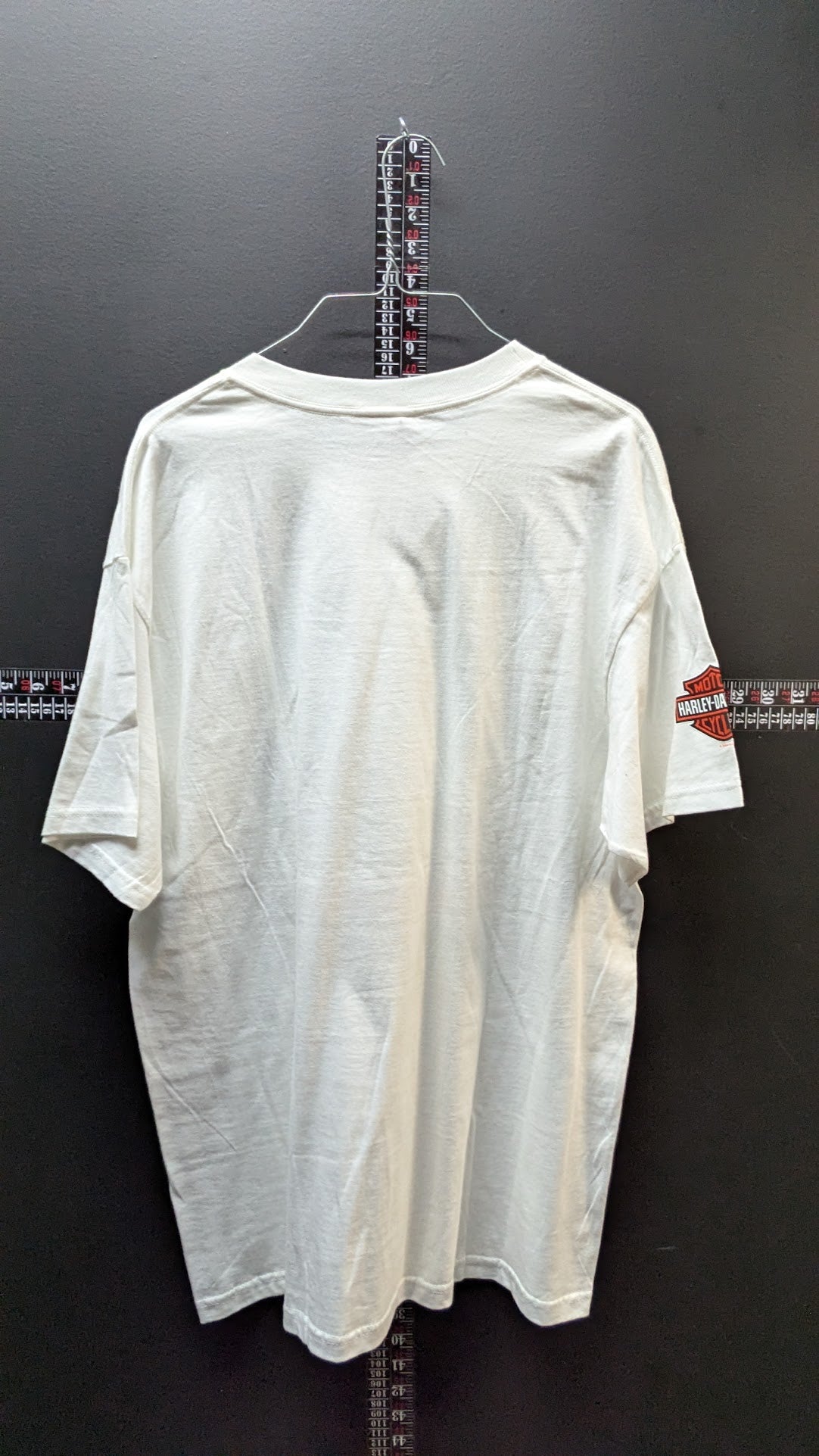 2007 Harley-Davidson Wide Open House T-Shirt White XL Greater Power 96 Cubic inch Tee