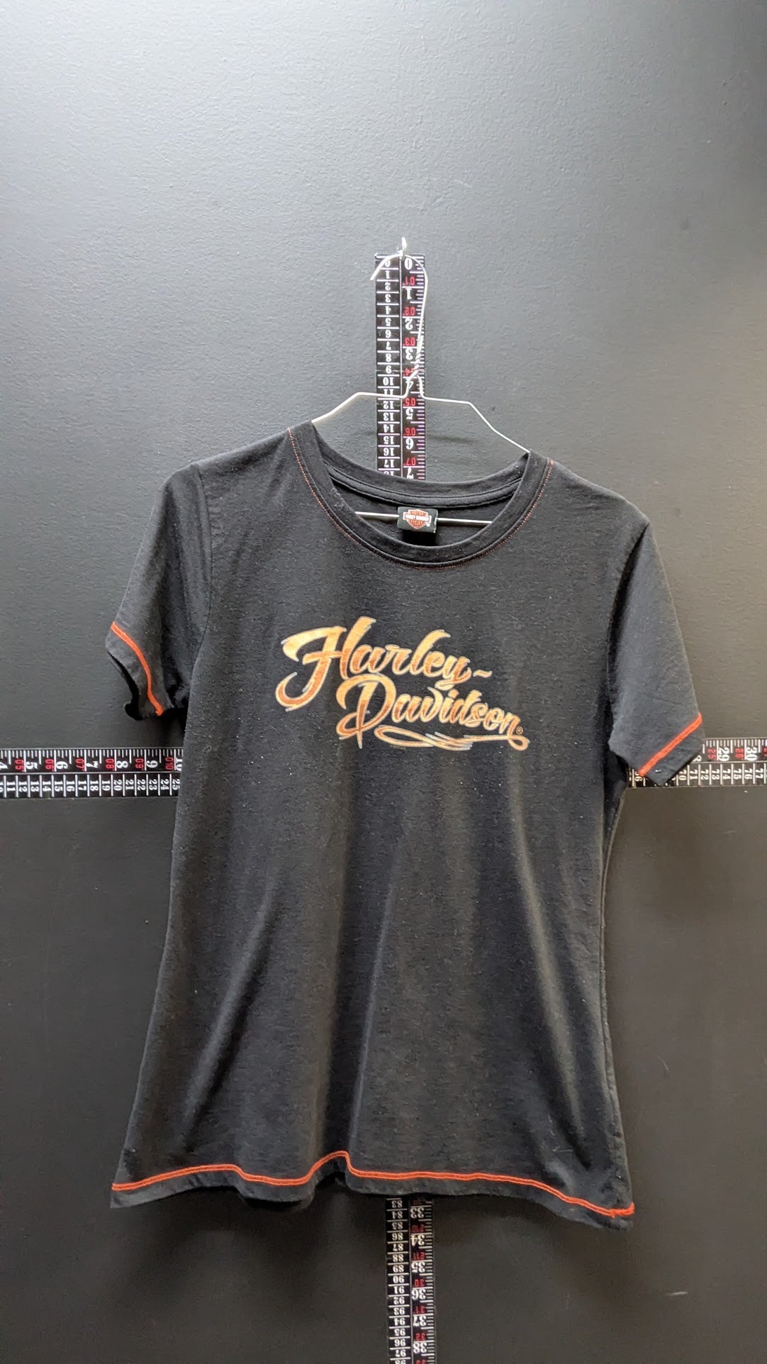 Harley-Davidson Women’s Black Short Sleeve T-Shirt Rocky Top Pigeon Forge TN