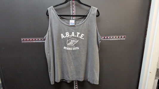 Vintage ABATE Minnesota Tank Top XL Buffalo Ridge Chapter Biker Motorcycle USA