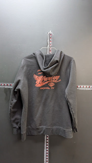 Harley-Davidson Zip Hoodie Womens Small Black Smoky Mountain Tennessee Jacket  Price Recommendation: