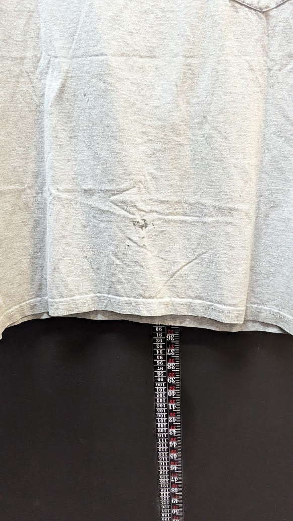 Harley-Davidson Centennial Park Pataskala Ohio Pocket T-Shirt Gray Large