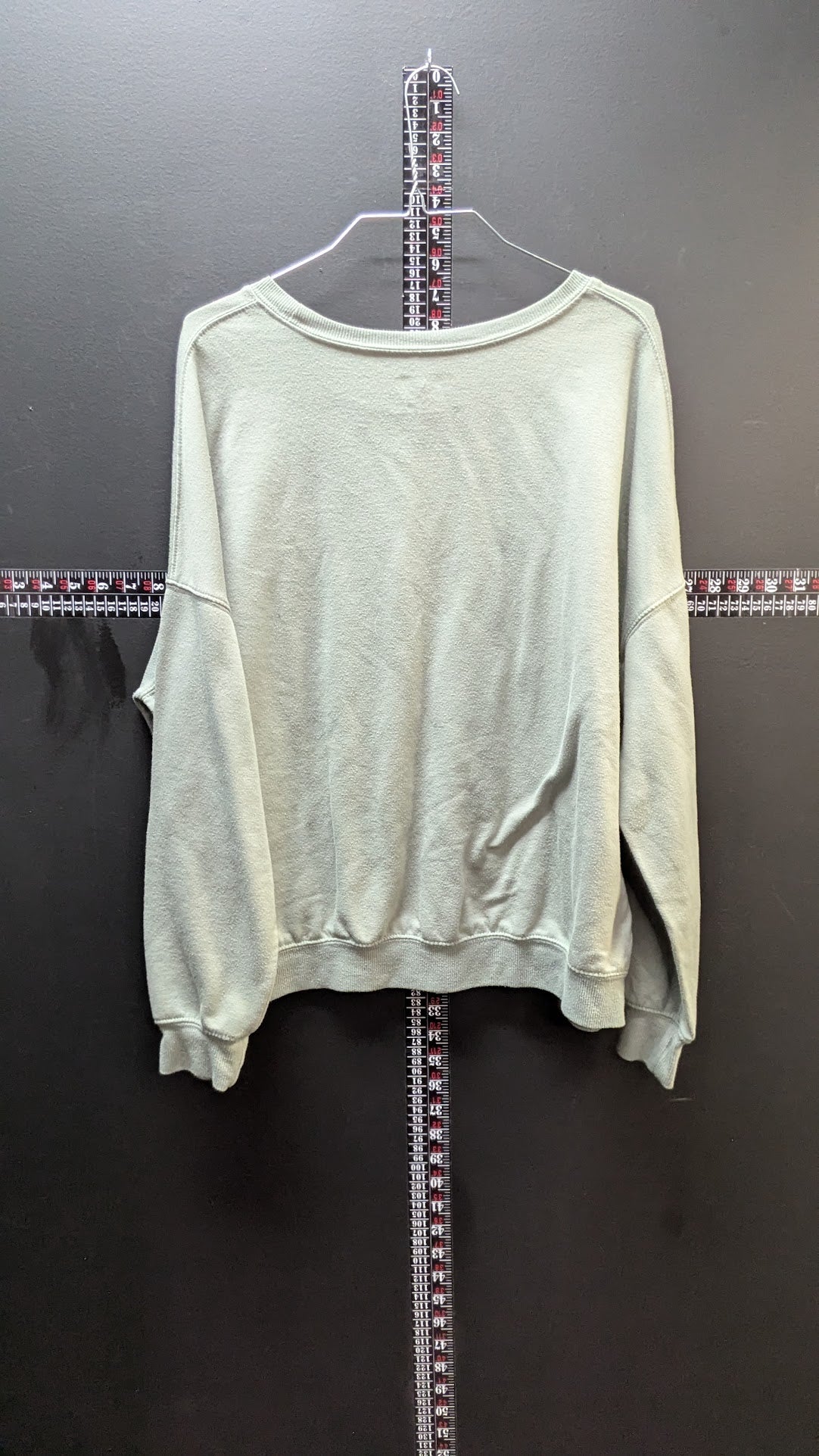MTV Music Television Leopard Logo Pullover Sweatshirt Women’s XL Green Cozy Lounge Top