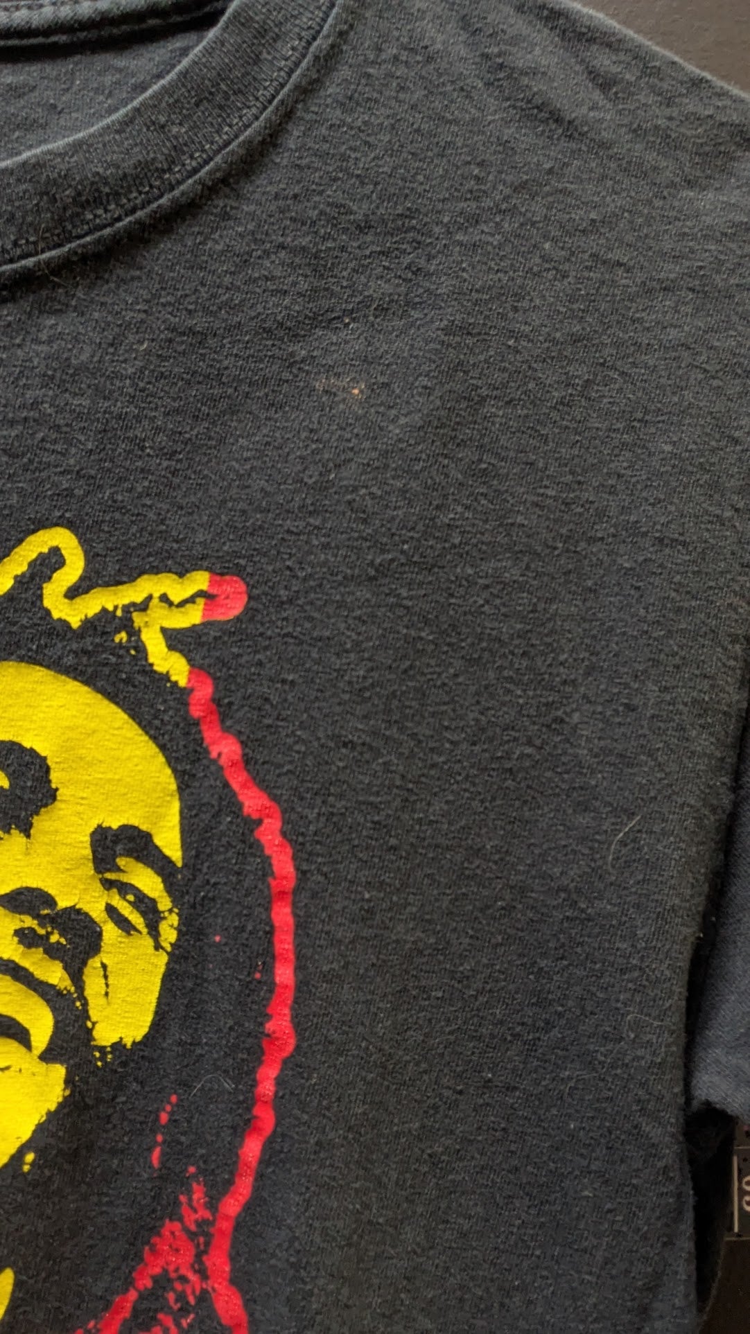Bob Marley One Love T-Shirt Black Rasta Reggae Graphic Tee Adult Small