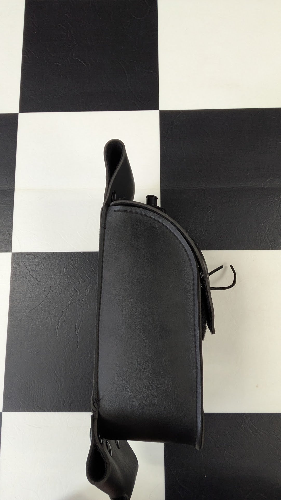 Harley Davidson Motorcycle Windshield Storage Pouch Water Bottle Holder Black